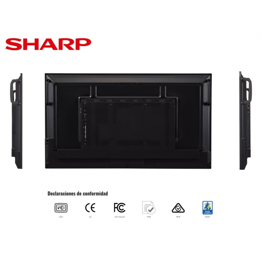 Pantalla profesional Sharp Display PN-ME552, brillo 450 cd/m²