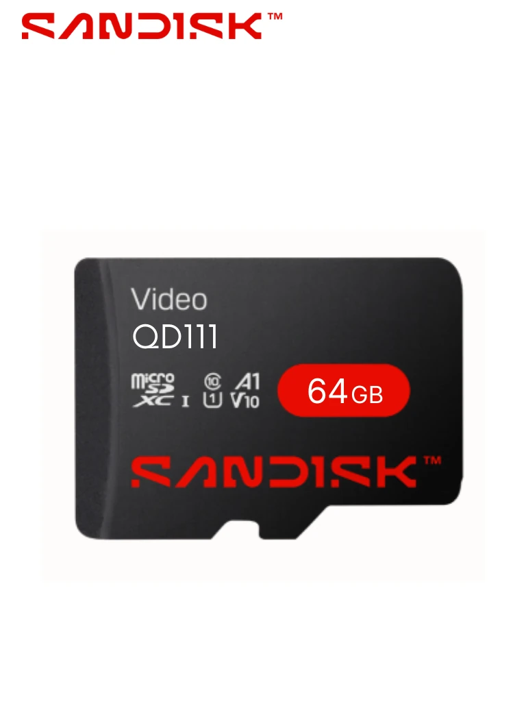 microSD SanDisk SDSDQAS4-064G-BP, clase de velocidad clase 10 (C10), U1, V10