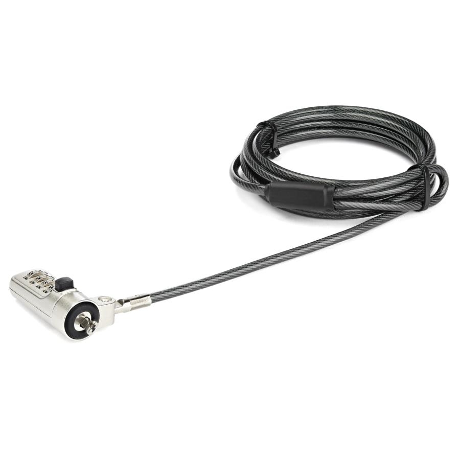 Candado para laptop StarTech.com LTLOCKNBL, grosor del cable 4.4 mm