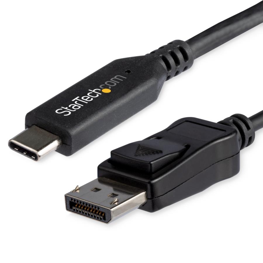 Cable USB-C a DisplayPort StarTech.com CDP2DP146B, conector A USB-C macho (DP Alt Mode)