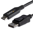 Cable USB-C a DisplayPort StarTech.com CDP2DP146B, conector A USB-C macho (DP Alt Mode)