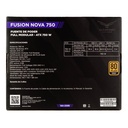 Fuente de poder Naceb Technology NA-2598, ventilador 125 mm, rodamiento FDB