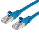 Cable patch Cat6A Intellinet, forro PVC con botas antienganche