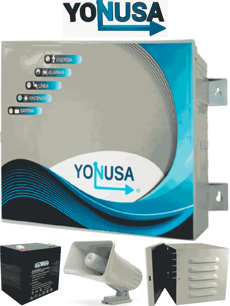 Energizador Yonusa EY10000127AFBAT, rango de operación 20 °C a 120 °C