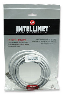 Cable patch Cat6 Intellinet, velocidad máxima hasta 10 Gbps