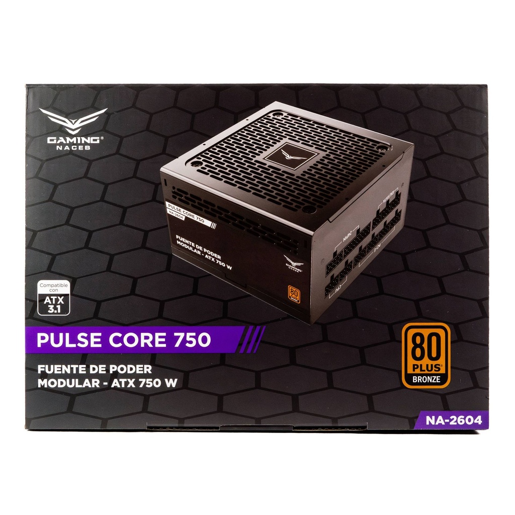Fuente de poder Naceb Gaming NA-2604 — imagen 4 de 4
