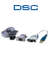 Kit de programación DSC PCLINK-USB, convertidor incluido USB a serial