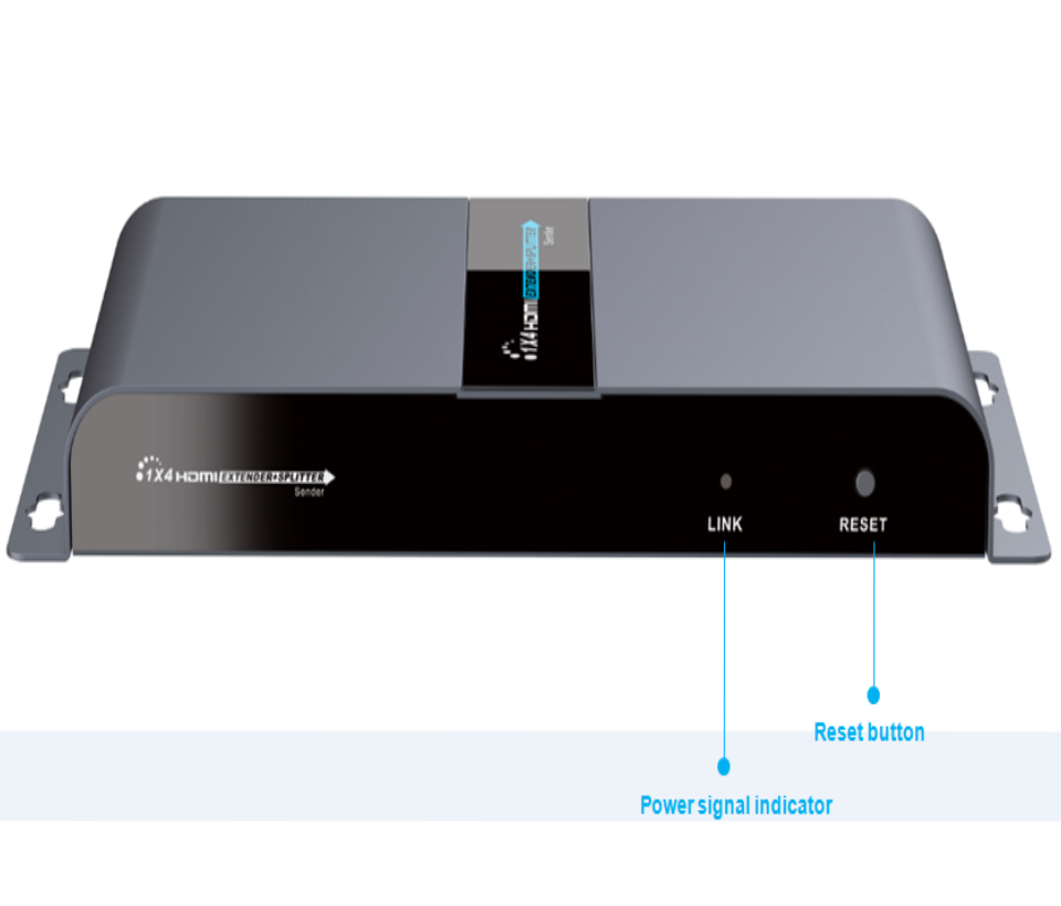 Kit extensor HDMI Saxxon LKV714PRO, EDID configuración compatible