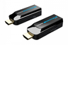 Kit mini extensor HDMI Saxxon LKV372S, HDCP 1.2, cableado CAT6, 6A o 7
