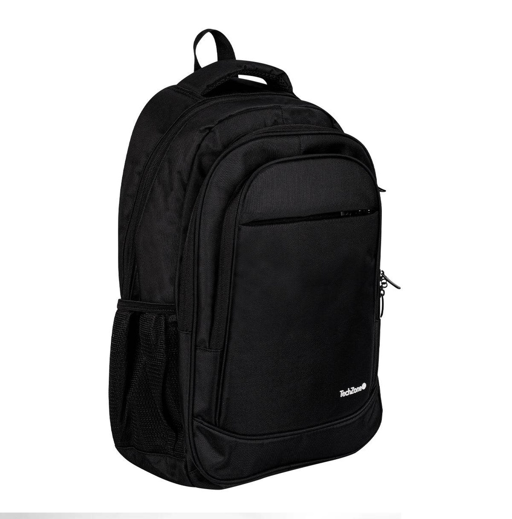 Mochila TechZone TZLBP27-A, bolsillo para tablet frontal dedicado