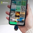 Lector de tarjetas microSD BRobotix, tarjetas compatibles microSD