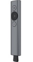 Presentador inalámbrico Logitech Spotlight, batería polímero de litio recargable, 80 mAh