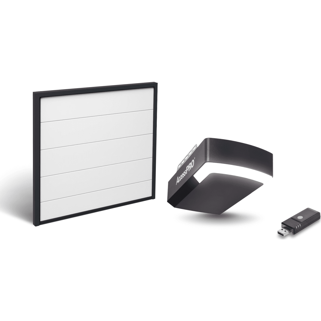 Kit puerta de garage AccessPRO KIT-DOOR-127, panel lámina calibre 26