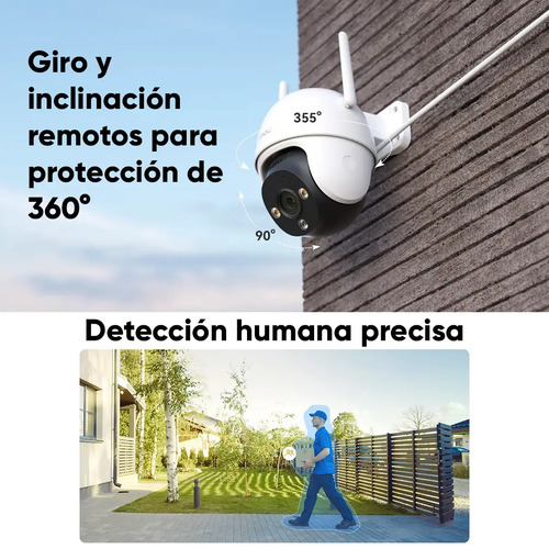 Kit Cámara PT Wi-Fi IMOU IPC-DK7N-3H1WE, potencia 6.2 W, conectividad LAN,Wi-Fi