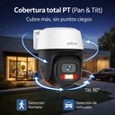 Kit 2 cámaras Wi-Fi PT Dahua DH-P3I-PV, potencia 2.2 W, conectividad Wi-Fi,LAN