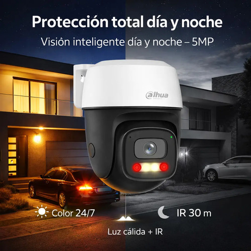Kit 4 cámaras Wi-Fi PT Dahua DH-P3I-PV, lugares de montaje Pared,Techo