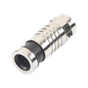 Conector F macho compresión EPCOM Titanium TT-CON-509-RG6, compatible con cable RG-6/U