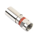 Conector F macho compresión EPCOM Titanium TT-CON-510-RG59, compatible con cable RG-59