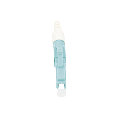 Conector fibra LC símplex Siemon FC1-LB-LC5-9AQ, verificación ventana VFL integrada