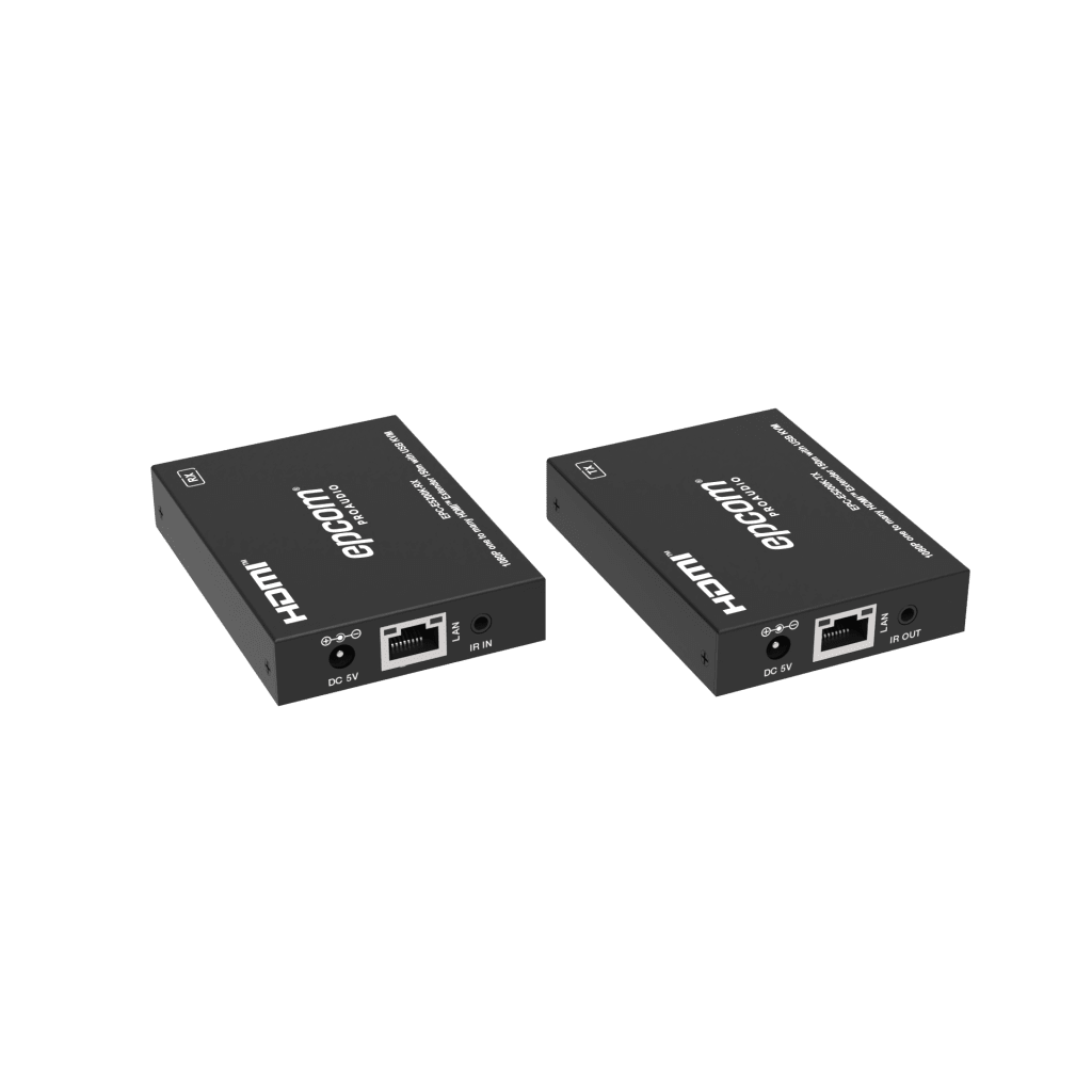 Extensor HDMI con KVM sobre IP EPCOM ProAudio EPC-E5200K, compresión de video H.265