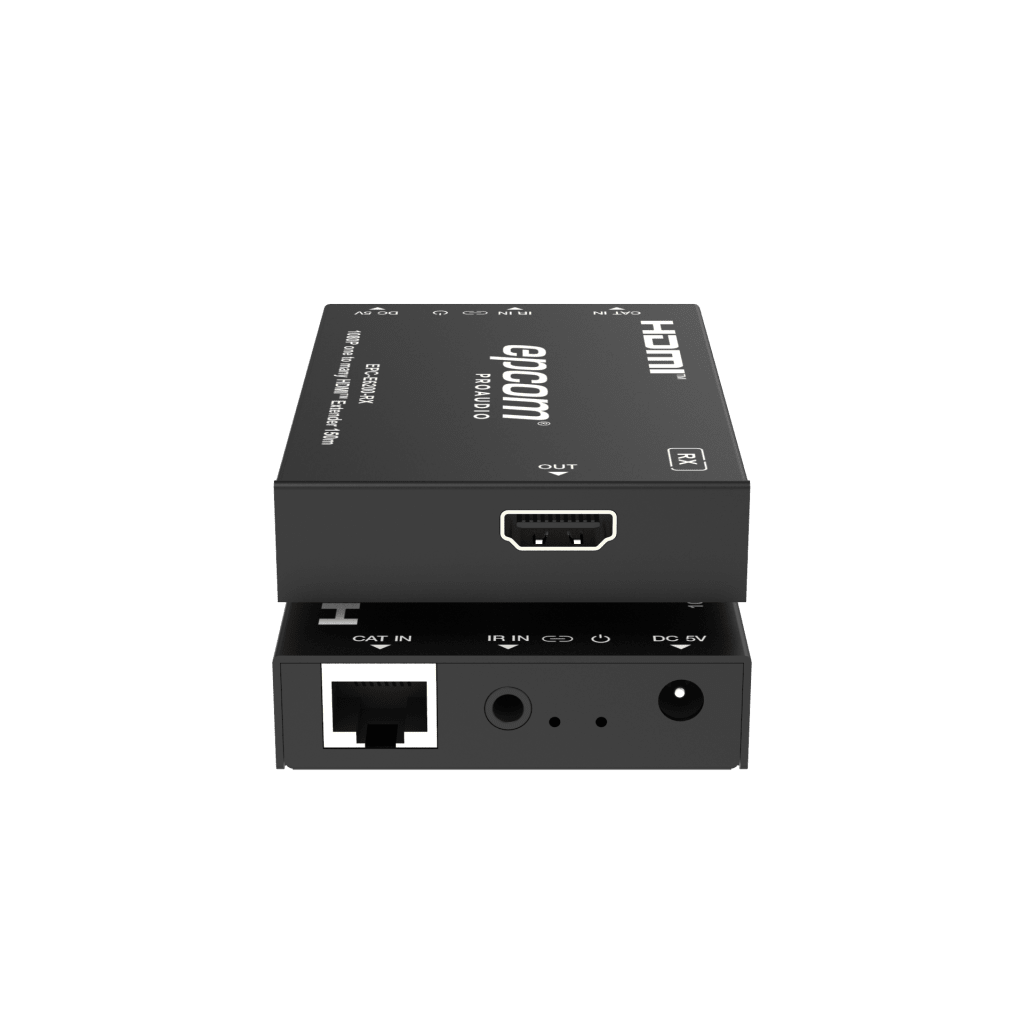 Extensor HDMI sobre IP EPCOM ProAudio EPC-E6200, ancho de banda de video 6.75 Gbps