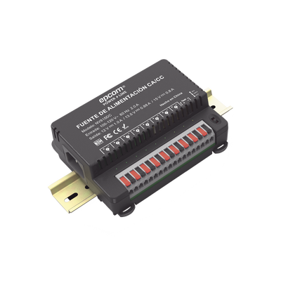 Fuente de poder EPCOM Powerline NV-815-DC, voltaje de entrada 100 - 240 Vca