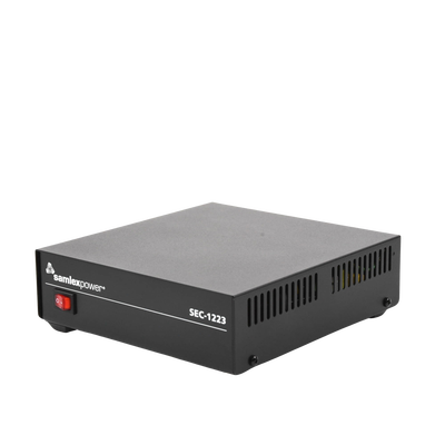 Fuente de poder conmutada Samlex SEC-1223, voltaje de salida 13.8 Vcc