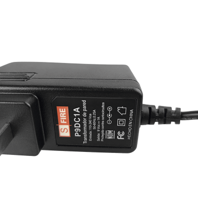 Fuente de poder regulada Sfire P9DC1A, voltaje de entrada 100-240 Vca
