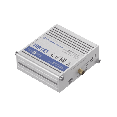 Gateway industrial LTE Teltonika TRB145, CPU ARM Cortex A7 a 717 MHz