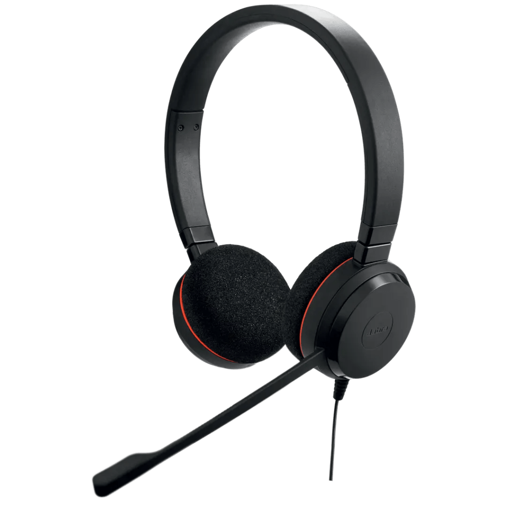 Auriculares VoIP Jabra EVOLVE20DUOUCUSBC/A, instalación plug and Play