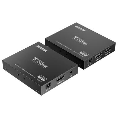Kit extensor HDMI EPCOM Titanium TT-672PRO, HDCP 2.2, control IR bidireccional, 20-60 KHz
