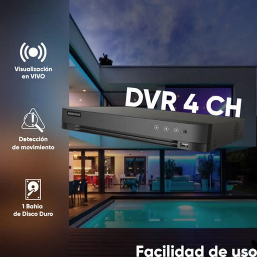 Kit Hikvision HIK5MPSLQ-MED-CC, lugares de montaje Pared,Techo