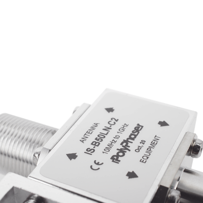 Protector coaxial RF Polyphaser IS-B50LN-C2, impedancia 50 Ω