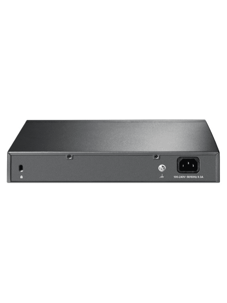 Switch TP-Link TL-SF1024D, consumo máximo 35.3 W, capacidad de conmutación 4.8 Gbps