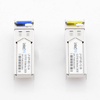 Transceptor SFP LinkedPro by EPCOM LP-SFP-BD-1G-3, contenido 2 piezas