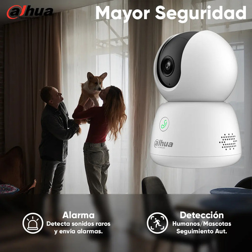 Kit Cámara IP PT WiFi 6 Dahua HERO-K31F, distancia focal del lente 3.6 mm (fijo)