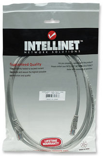 Cable patch Cat5e Intellinet, conectores RJ45 macho a RJ45 macho