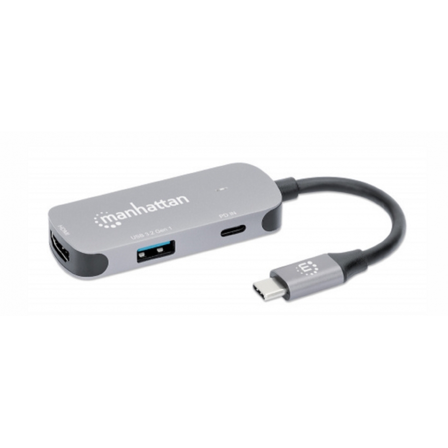 Docking USB-C Manhattan, entrada USB-C (DisplayPort Alt Mode)