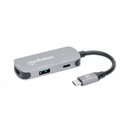 Docking USB-C Manhattan, entrada USB-C (DisplayPort Alt Mode)