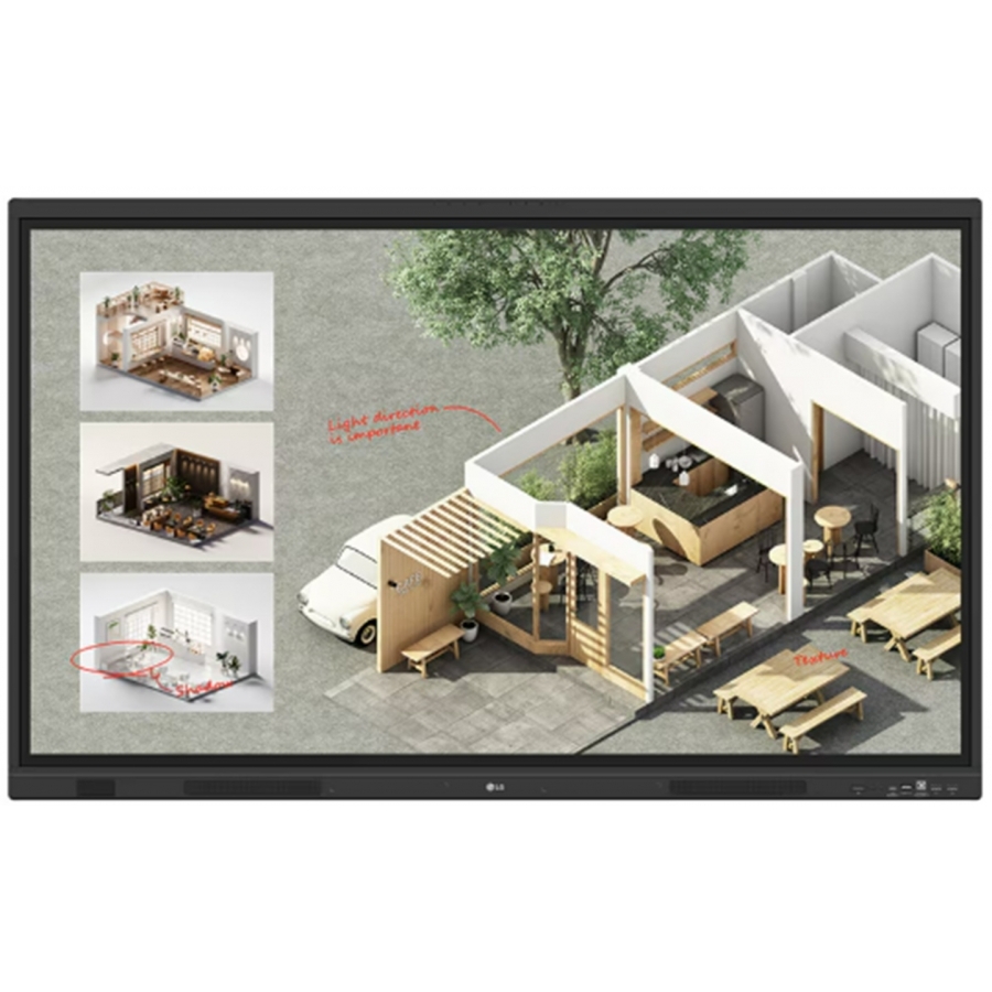 Pantalla interactiva LG CreateBoard 65TR3DQ, panel VA con retroiluminación Direct LED