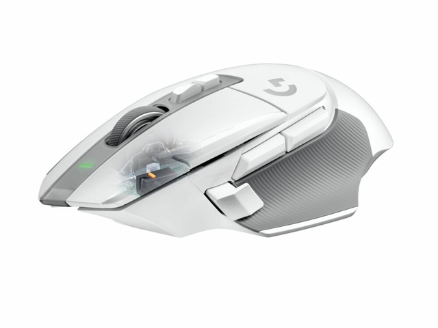 Mouse gaming Logitech G502 X LIGHTSPEED, resolución 100 a 25,600 DPI