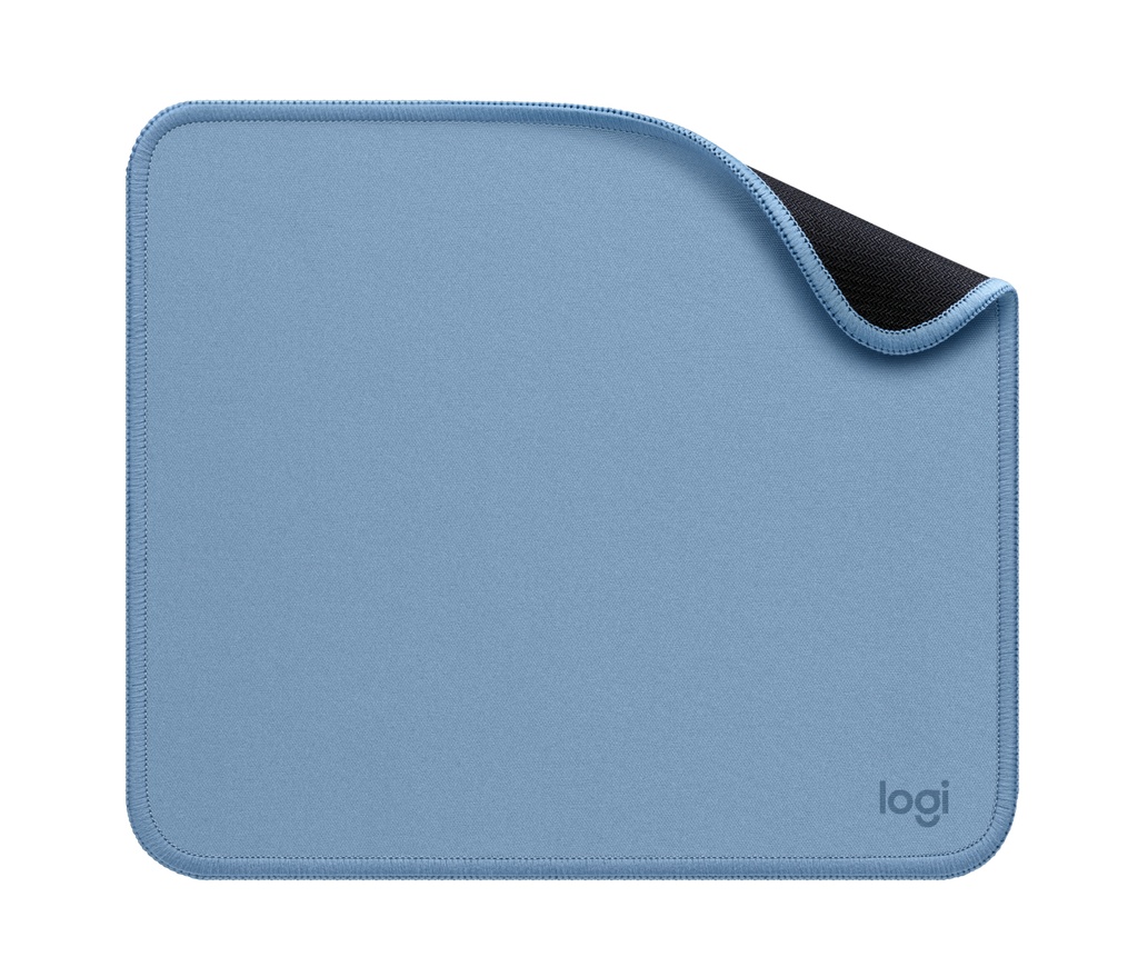 Mousepad Logitech 956-000038, bordes pespunte plano antideshilachado