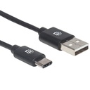 Cable USB-A a USB-C Manhattan, conector 1 USB estándar-A macho