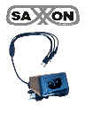 Fuente de poder regulada Saxxon KA65E-1205000Q, frecuencia nominal 50-60 Hz