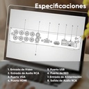 Kit Dahua B2A51-LOW-CC, potencia 3.7 W, conectividad coaxial