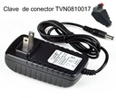 Fuente de poder Saxxon PSU1202E, voltaje de salida 12 VDC regulado