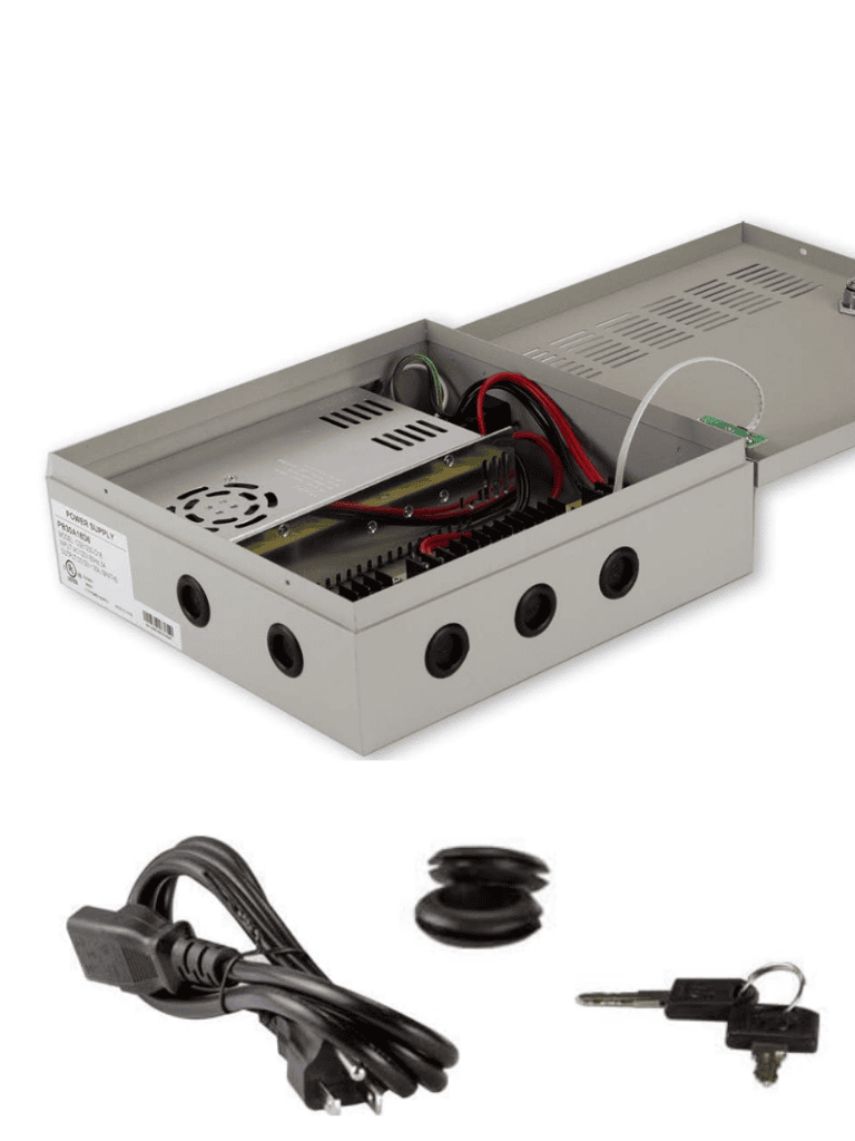 Fuente de poder Saxxon PSU1220D16H, voltaje de salida 11 a 15 VCD