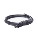 Cable fotovoltaico EPCOM Powerline CBL-MC4-1.5BLK, longitud 1.5 metros