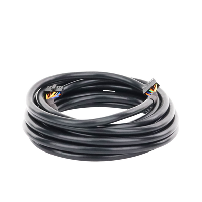 Cable interconexión torniquetes Hikvision, terminación conector tipo jack