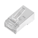 Plug RJ45 Cat5e LinkedPro by EPCOM TC5S-PASS, presentación bote con 100 piezas